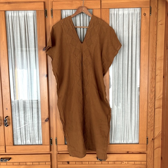 Vintage Cotton Kaftan - Picture 2 of 6